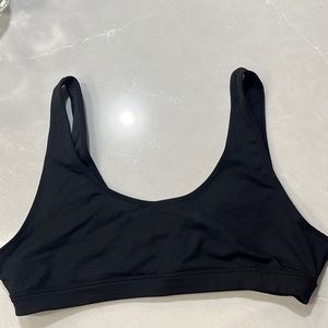 Alo Yoga Black Scoopneck Bra *like new*